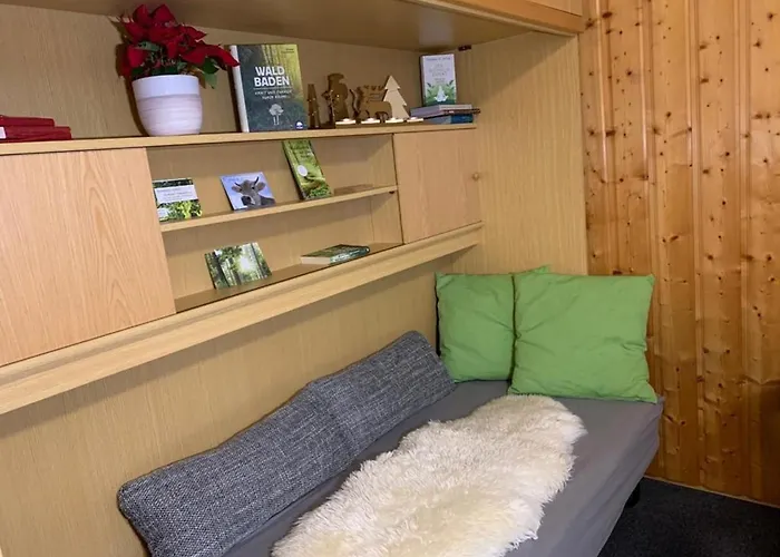아파트 Waldbaden Im Haus Falkenberg 오버스트도르프